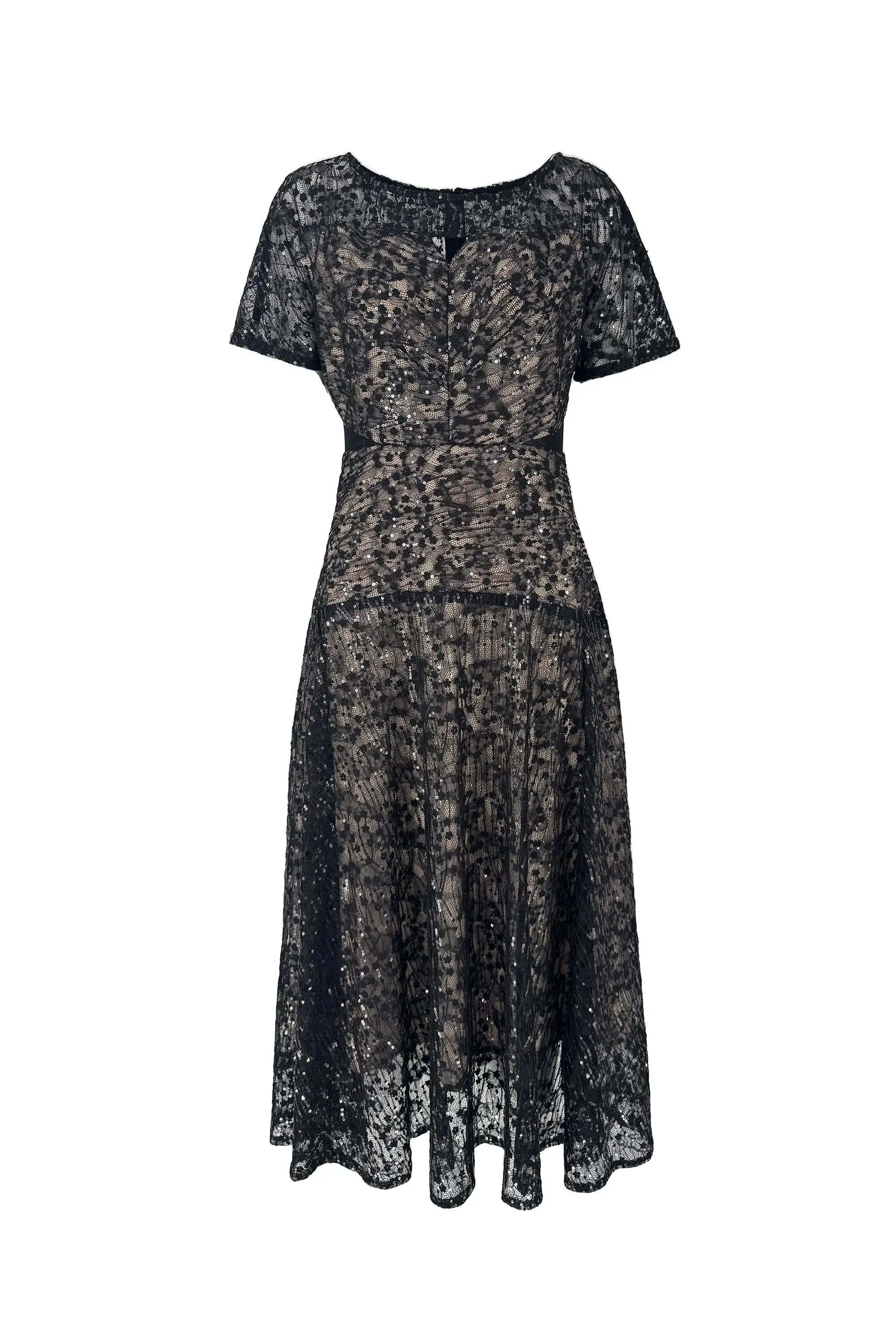 Intricate Lace Detail Dress ULA